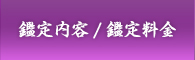 鑑定内容/鑑定料金